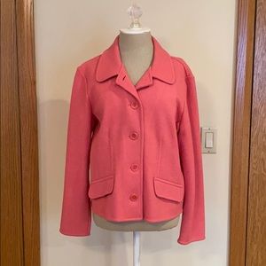 Talbots Blazer, coral color
